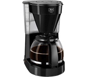 REACONDICIONADO Seminuevo Excelente Cafetera de goteo - Melitta 1023-02 Easy II, 10 Tazas, 125 ml, Antigoteo, Jarra vidrio, Negro