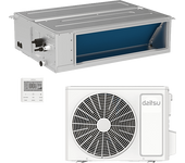 Aire acondicionado por conductos - Daitsu ACD30KDBS, 7309 fg/h, Gris