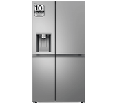 REACONDICIONADO Seminuevo Excelente Frigorífico americano - LG GSLE81PYBC, No Frost, 179 cm, 628 l, DoorCooling+™, SpacePlus™, Inox antihuellas