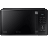 Microondas con grill - Samsung MG23K3515AK/E1, 2300 W, 6 niveles de potencia, 23 l, Negro