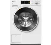 Lavadora carga frontal - Miele WWA120 WCS, 8 kg, 1400 rpm, 12 programas, CapDosing, AddLoad, Blanco loto