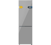 Frigorífico combi - Cecotec Bolero CoolMarket Combi 250 Grey Glass E, l, white