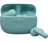 Auriculares True Wireless - JBL Wave Beam 2, 40 h Autonomía, IP54, Cancelación de ruido, Ergonómico, Turquesa