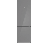 REACONDICIONADO Seminuevo Muy bueno Frigorífico combi - Balay 3KFC879AI Serie Cristal, No Frost, 203 cm, 440 l, Gris