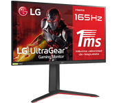 REACONDICIONADO Seminuevo Excelente Monitor gaming - LG 27GP850P-B, 27", QHD, 1ms, 165 Hz, HDMI x2, DisplayPort x1, Negro Mate