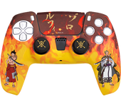 Funda + grips - FR-TEC One Piece™ Custom Kit Fire, Para PS5, Licencia oficial, Multicolor