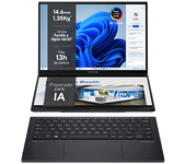 Portátil - ASUS Zenbook Duo OLED UX8406CA-PZ009W, 14" WQXGA+, Intel® Core™ Ultra 9 285H, 32GB RAM, 2TB SSD, Arc™ GPU, Windows 11 Home