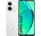 Móvil - OPPO A40, Starlight White, 128 GB, 6 GB RAM, 6.72" LCD HD+ 90Hz, Qualcomm® Snapdragon® 6s 4G Gen1, 5100 mAh, Android