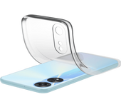 REACONDICIONADO Seminuevo Muy bueno Funda - CellularLine Soft, Para OPPO A78 5G, Goma blanda, Trasera, Transparente