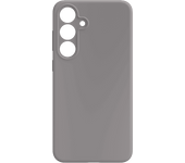Funda móvil - ISY ISC-2359, Para Samsung Galaxy S25, Silicona, Gris pardo