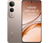 Móvil - vivo V50 Lite 5G, Titanium Gold, 512 GB, 12 GB RAM, 6.77" AMOLED, MediaTek Dimensity 6300, 6500mAh