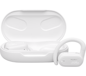 Auriculares conducción de aire - JBL Soundgear Sense, Autonomía hasta 24h, Carga rápida, Tecnología OpenSound, Blanco