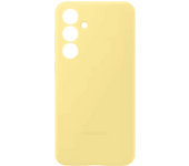 Funda móvil - Samsung EF-PS721CYEGWW, Compatible con Galaxy S24 FE, Silicona, Amarillo
