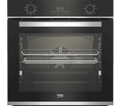 Horno - Beko BBIMA13300XS, Multifunción, Parcialmente catalítico, 72 l, 59.4 cm Ancho, Integrable, Función Airfry, Iluminación Halógena, Inox