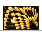 Apple Macbook Air (2025) 15.3" Retina, Chip M4 Apple, CPU de 10 núcleos, GPU 10 núcleos, 16 GB RAM, 256GB SSD, Blanco Estrella