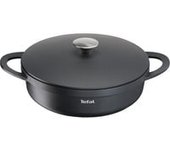Trattoria E2187234 cacerola Alrededor Negro, Pan