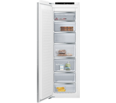 Congelador vertical - Siemens GI81NACE0, Serie IQ500, 212 l, 177.2 cm, No Frost, Cierre SoftClose, Sin panelar