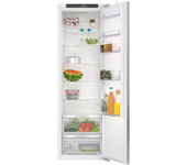 Frigorífico una puerta integrable - Balay 3FIE734S, Cíclico, 177.2 cm, 310 l, Control electrónico, Interruptor Super-refrigeración, Sin Panelar