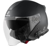 Bogotto H586 BT Solid Bluetooth Casco Jet - Negro
