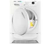 Zanussi ZDH8333PZ1 secadora Independiente Carga frontal 8 kg A+ Blanco