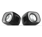 HP DHS-2111 altavoz De 2 vías Negro, Plata Alámbrico 6 W