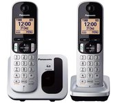 Panasonic KX-TGC212 Teléfono DECT Identificador de llamadas Metálico