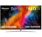 Hisense H65NU8700 televisión para el sector hotelero 163,8 cm (64.5") 4K Ultra HD 350 cd / m² Smart TV Negro, Plata 30 W