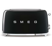 Smeg TSF02BLEU tostadora 6 4 rebanada(s) 1500 W Negro