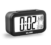 ELBE RD-668 despertador Reloj despertador digital Negro