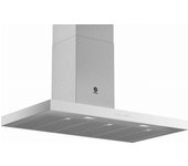 Balay 3BC097GBC campana De pared Acero inoxidable, Blanco 710 m³/h