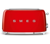 Smeg TSF02RDEU tostadora 6 4 rebanada(s) 1500 W Rojo