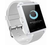 Brigmton BWATCH-BT2B Relojes inteligentes y deportivos 3,66 cm (1.44") 128 x 128 Pixeles Pantalla táctil Blanco