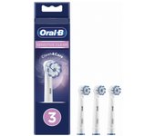 Oral-B Sensitive Clean 80338478 cepillo de cabello 3 pieza(s) Blanco