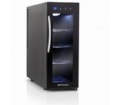 Orbegozo VT 415 enfriador de vino Nevera de vino termoeléctrico Independiente Negro 4 botella(s)