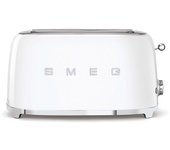 Smeg TSF02WHEU tostadora 6 4 rebanada(s) 1500 W Blanco