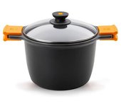 BRA A273905 cacerola 6,8 L Alrededor Negro, Naranja
