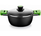 BRA A400320 bandeja de horno 3 L Alrededor Aluminio Cazuela para hornear