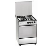 Cocina Independiente Meireles G 603 X | Gas natural| Acero inoxidable | 3 fuegos
