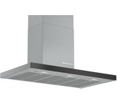 Bosch Serie 8 DWB98PR50 campana De pared Acero inoxidable 843 m³/h