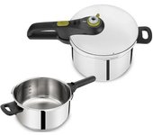 Tefal P2544337 vaporizador 1 cesta(s) Independiente Negro, Acero inoxidable