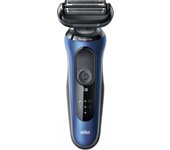 Braun Series 6 61-B1200s Máquina de afeitar de láminas Recortadora Negro, Azul