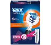 Oral-B TriZone 750 Adulto Cepillo dental tri-zona Negro, Blanco