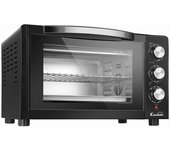 Comelec HO 2808 C horno tostador 28 L Negro, Acero inoxidable Parrilla