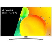 LG NanoCell 43NANO786QA Televisor 109,2 cm (43") 4K Ultra HD Smart TV Wifi Gris