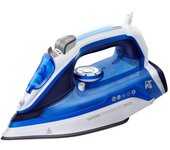 Di4 Vapore stiro 2600 Plancha vapor-seco Suela de cerámica 2600 W Azul, Blanco