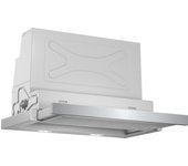 Bosch Serie 4 DFS067A50 campana Semintegrada (extraíble) Plata 740 m³/h