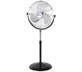 Orbegozo PWS 1846 ventilador Negro, Acero inoxidable
