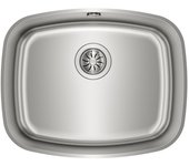 Teka BE 50.40 1C Fregadero encastrado bajo encimera Rectangular Acero inoxidable