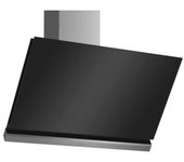 Bosch DWK98PR60 campana De pared Negro, Acero inoxidable 840 m³/h