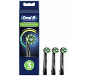 Oral-B CrossAction 80339540 cepillo de cabello 3 pieza(s) Negro